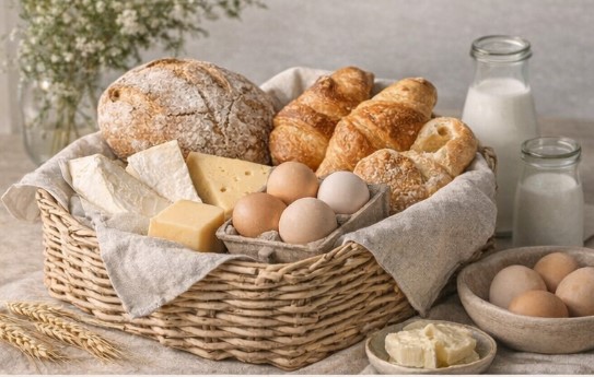 Pour Deux breakfast basket